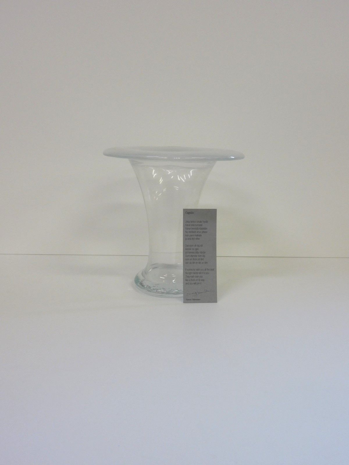 0624-01Tommy Tabermann　Cupidガラス花瓶フラワーベース-0