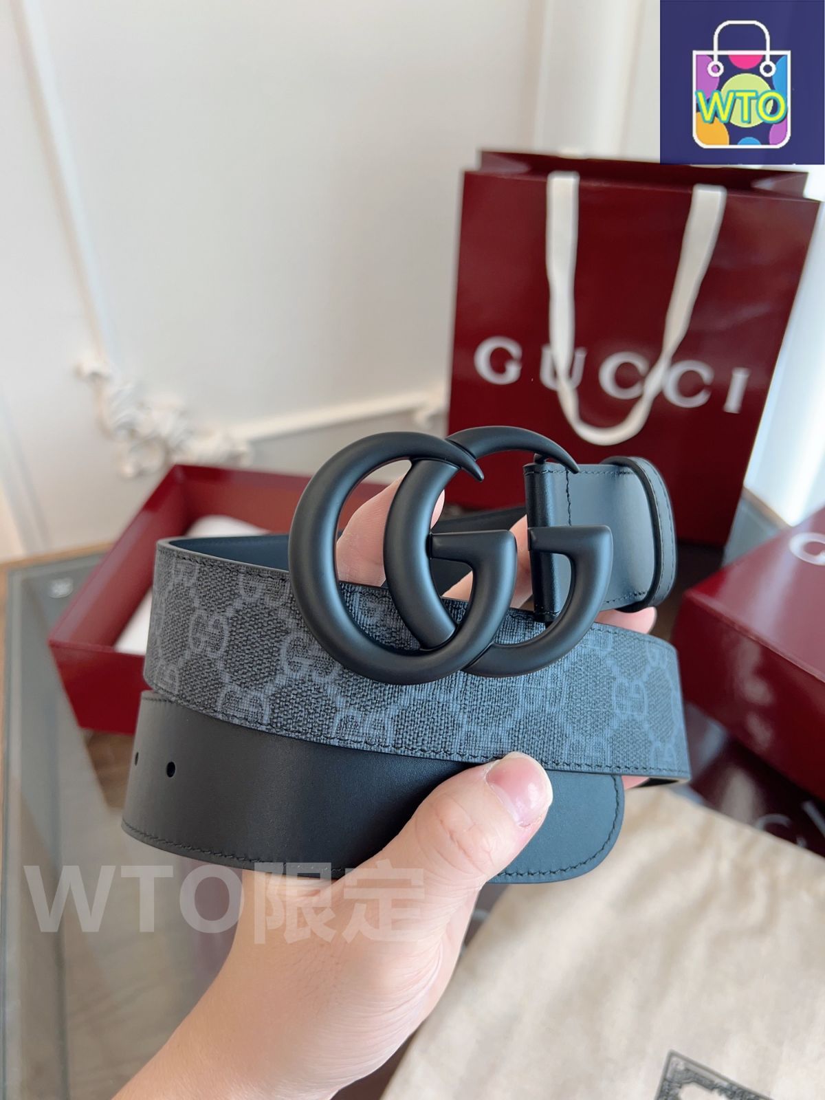 今日特価】GUCCI グッチ レザーベルト - メルカリ