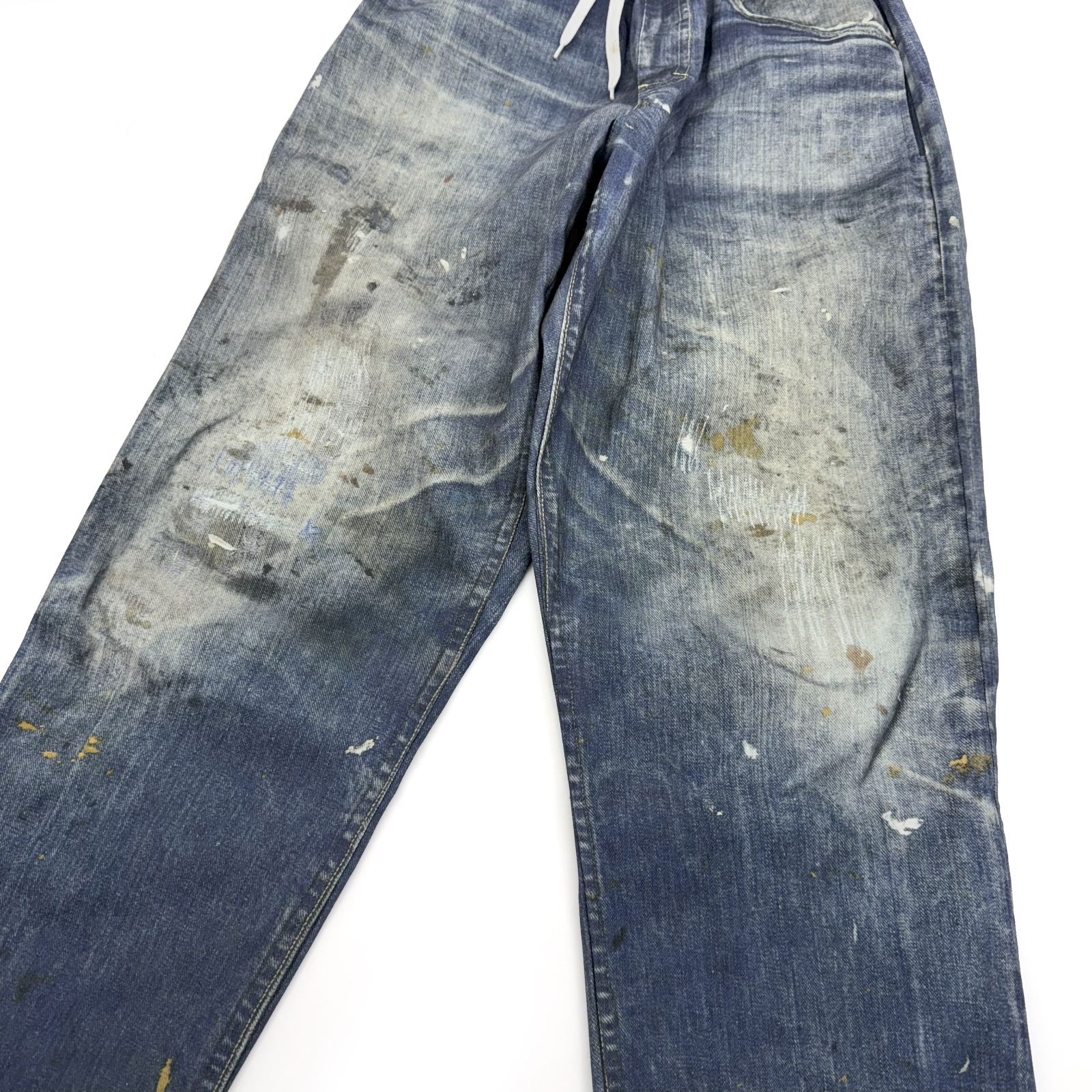 Fake Vintage Denim Easy Pants usアス 三軒茶屋 - メルカリ