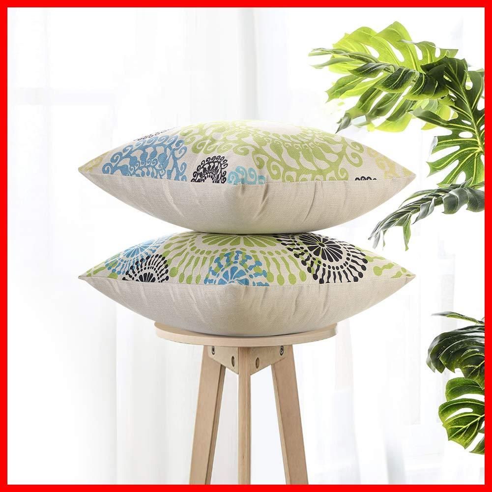 ソファ背当て 装飾枕カバー