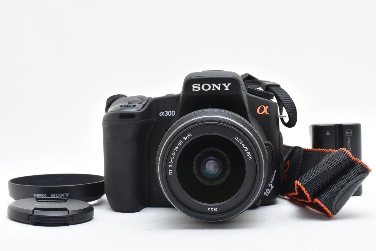 Sony α300 DSLR-A300 ソニー | 18-55mm 3.5-5.6 SAM AFレンズキット デジタル一眼カメラ A0496