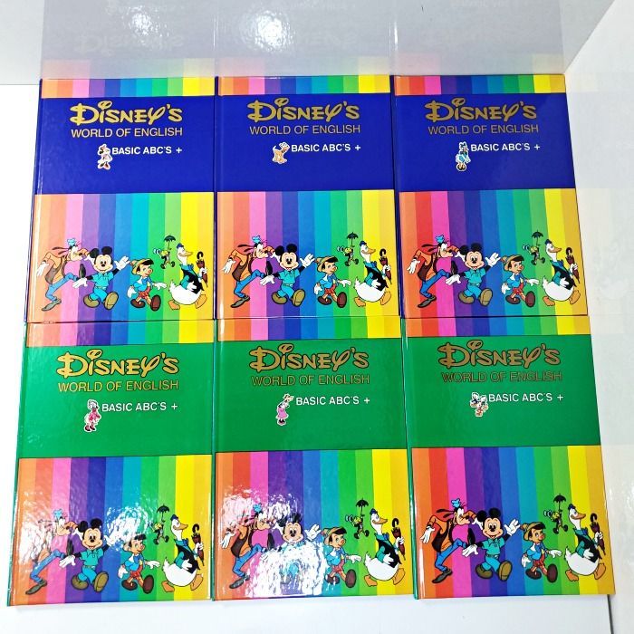 Disney - ディズニー DWE ワールドオブイングリッシュBasic ABCs ロ 送料230円～ DWE ディズニー英語システム Basic ABCs+ 全12巻