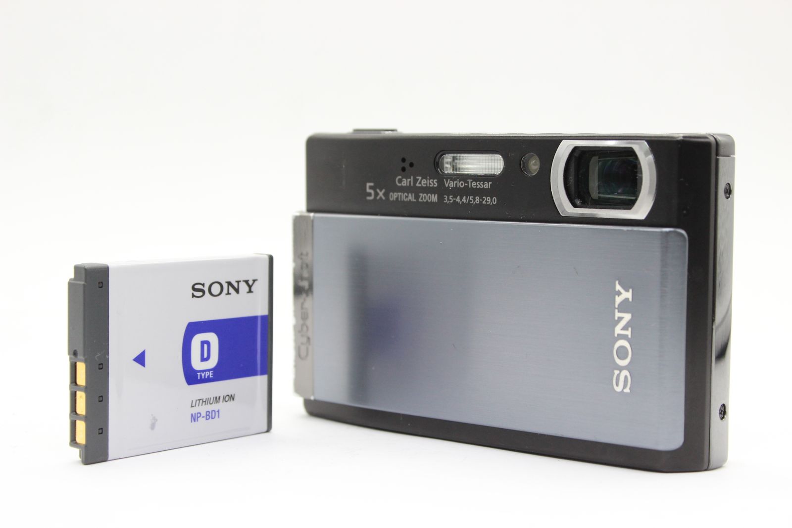 返品保証】 ソニー Sony Cyber-shot DSC-T300 5x バッテリー付き