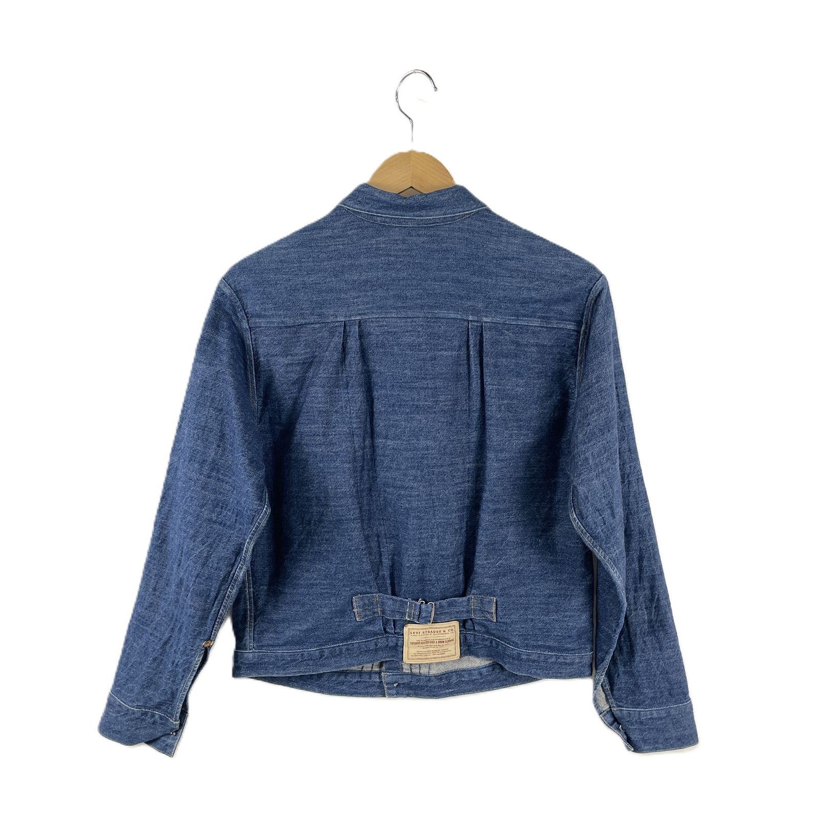 【米国製・希少・美品】Levi’s 1880s トリプルプリーツ LVC 38 ブランド古着】1880モデル/トリプルプリーツブラウス/CONE DENIM