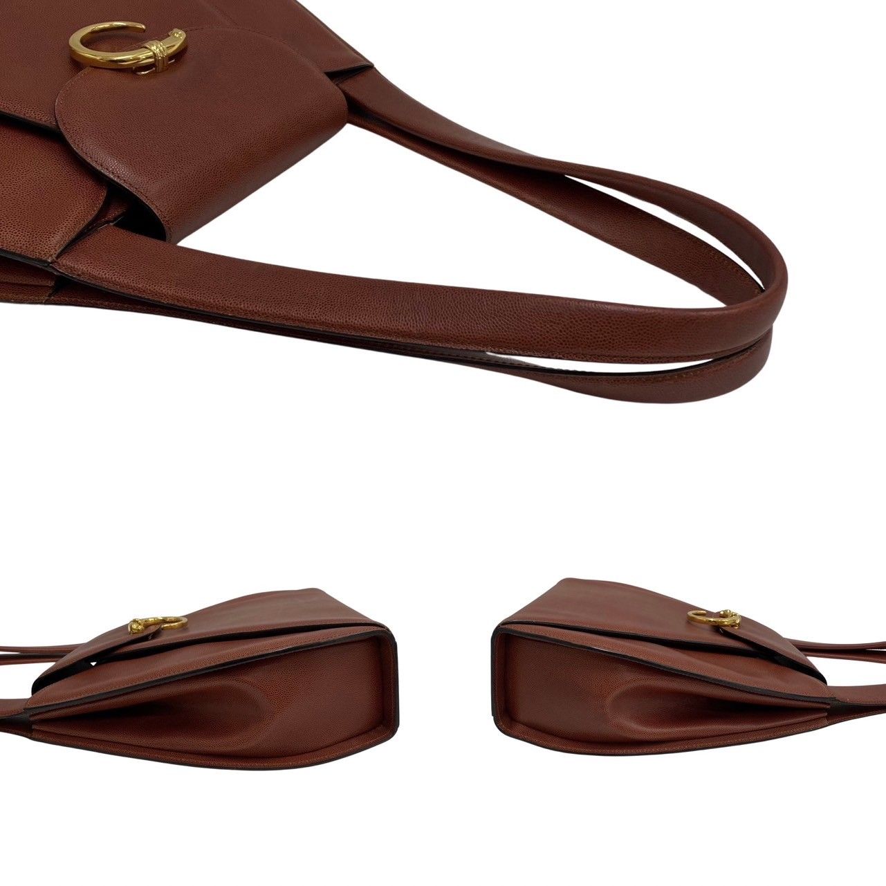 美品 CARTIER カルティエ パンサーライン パンテール レザー 本