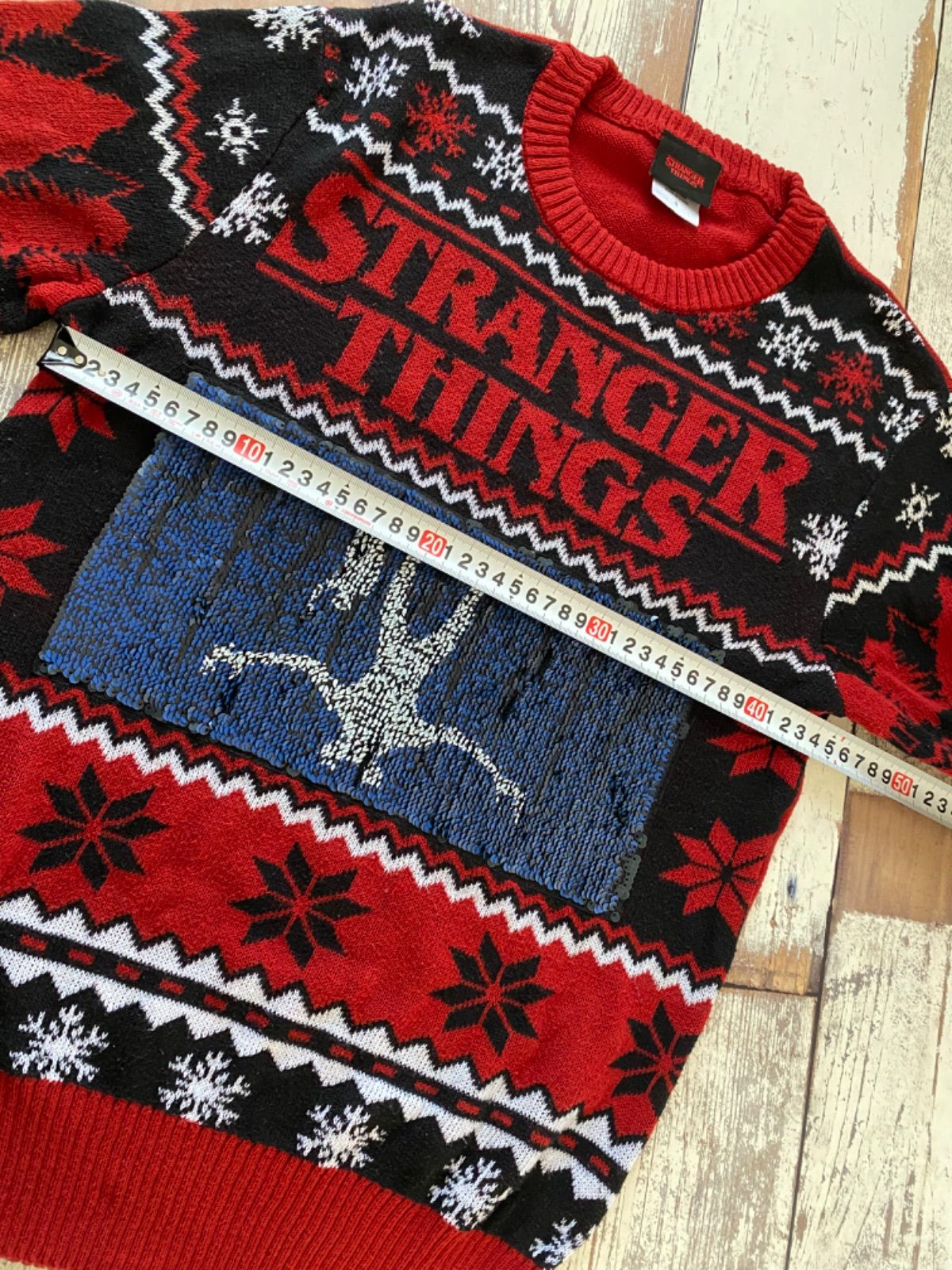 ストレンジャーシングス stranger things ニット セーター Netflix