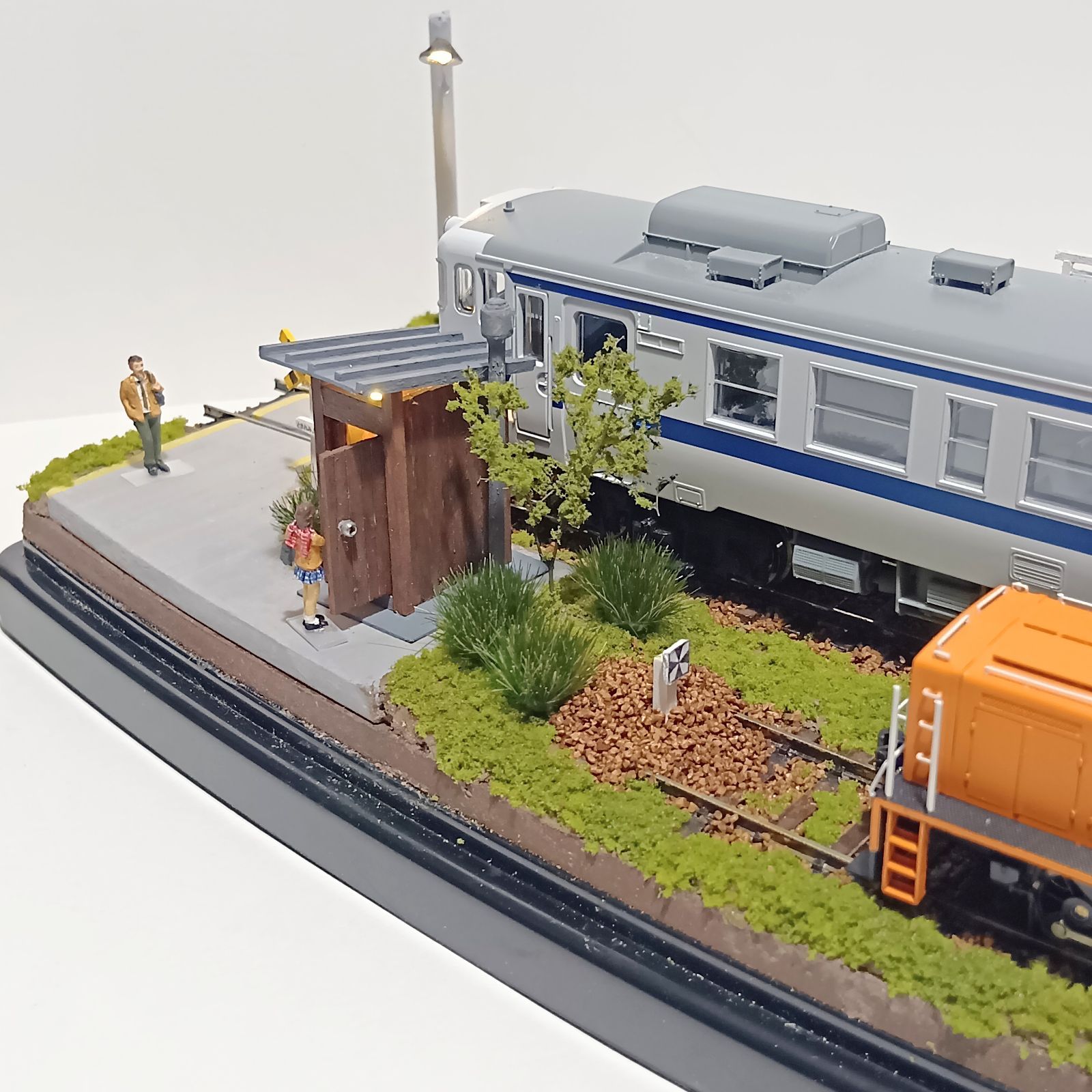 Nゲージ・ジオラマ展示台【海辺の無人駅】 mqdefault.jpg