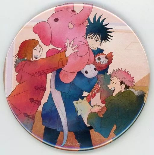 中古】バッジ・ピンズ 伏黒恵 BIRTHDAY2021 デカ缶バッジ 「呪術廻戦
