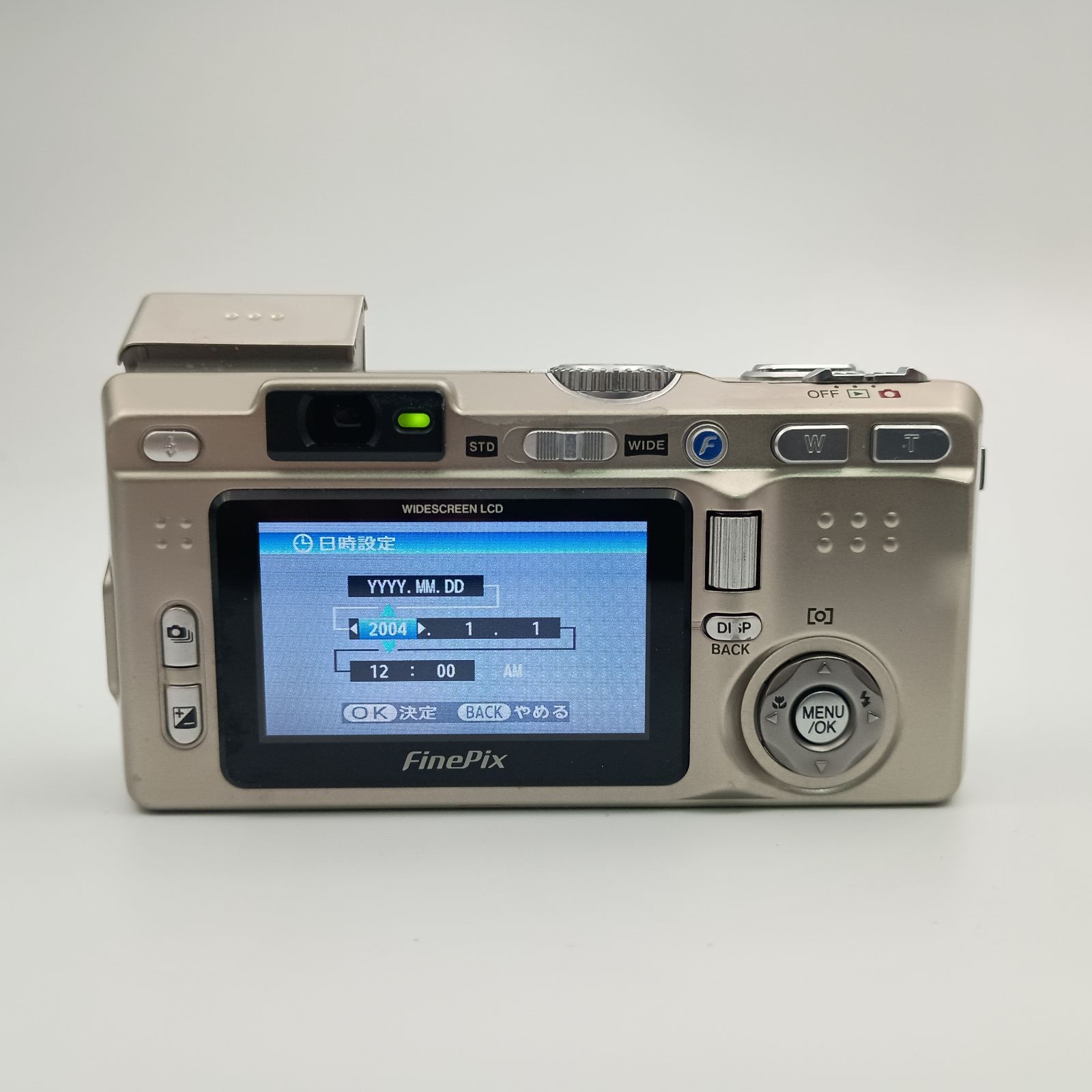 【動作品】FUJIFILM finepix F710 コンパクト デジタルカメラ FUJIFILM FINEPIX F710 COMPACT DIGITAL CAMERA SILVER シルバー