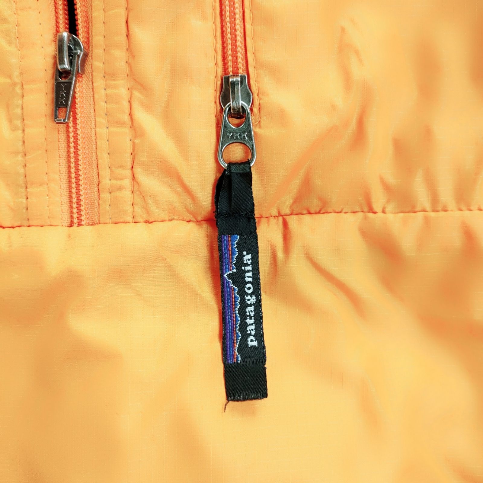 なまじ　美品 patagonia パタゴニア パフボール ベスト USA製 00年製 patagonia Puffball Vest 黒青 L 00s パタゴニア