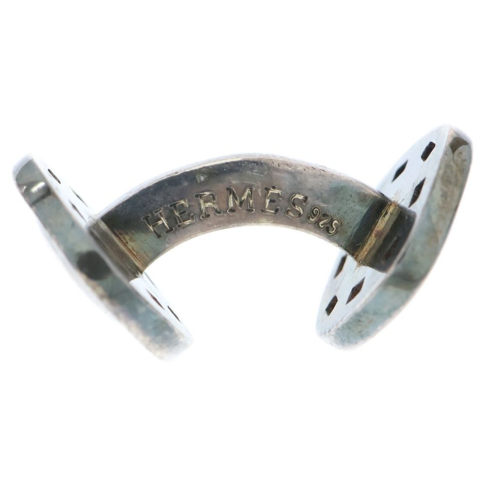 HERMES エルメス カフス ボタン シルバー SV925 13.1g WWW_NOITHATQUANGTHANH_NET