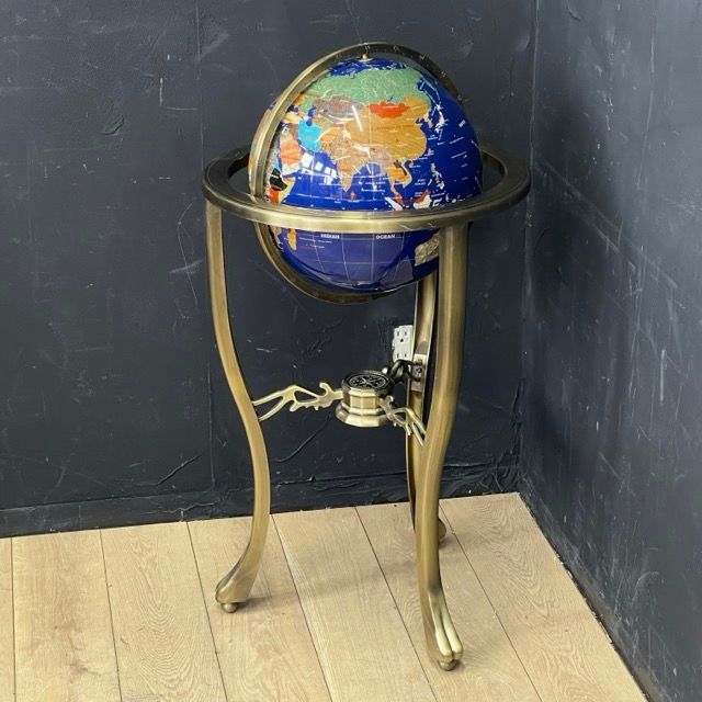 パワーストーン 天然石 地球儀 アンティーク