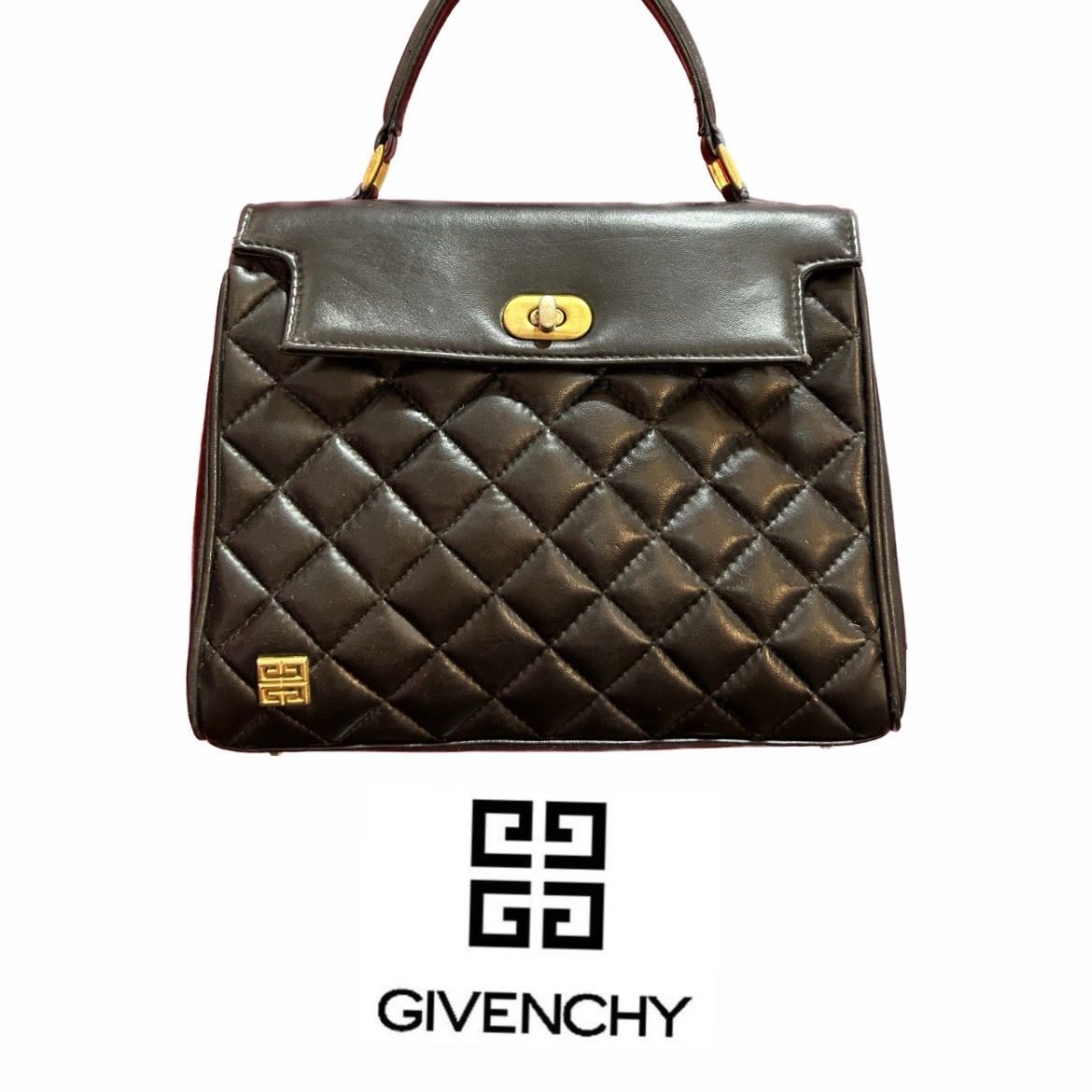 ☆GIVENCHY ジバンシー ジバンシィ ハンドバッグ バッグ レザー 革