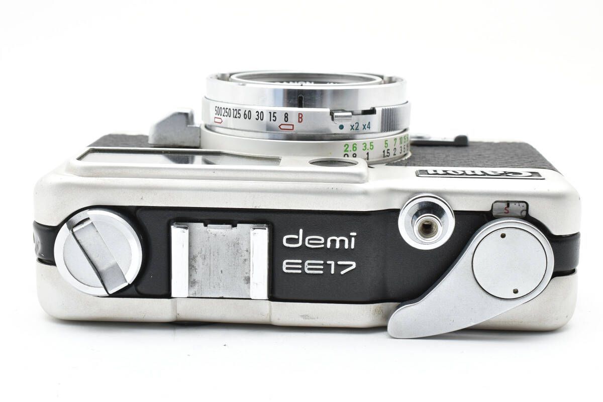 【完動品】Canon demi EE17 コンパクトカメラ 動作確認済 返金保証 完動品】Canon demi EE17 コンパクトカメラ 動作確認済 返金保証