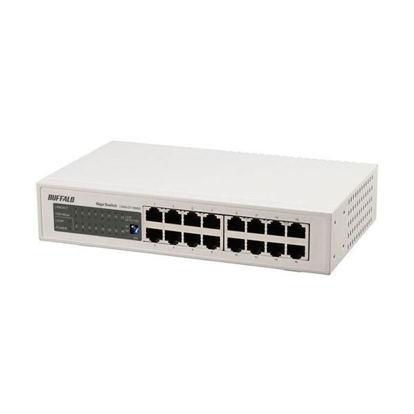 BUFFALO バッファロー LSW5GT16NSR LANハブ LSW5-GT-16NSR