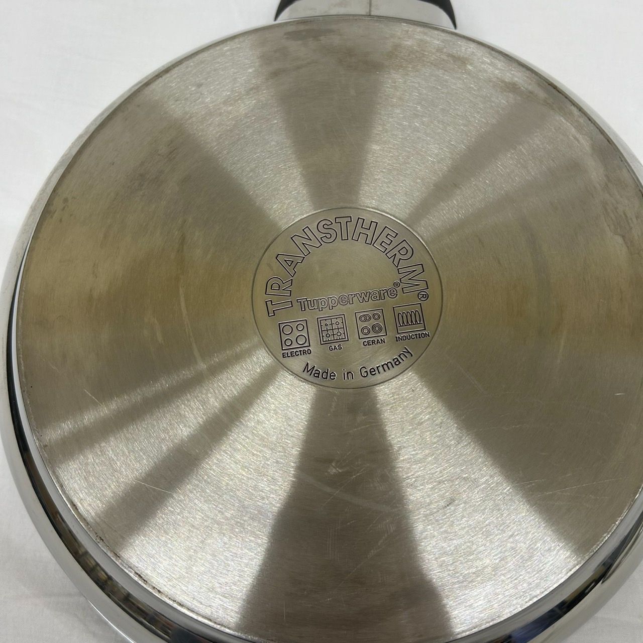 ドイツmade in Germany ステンレスフライパン24cmタッパーウェア 24