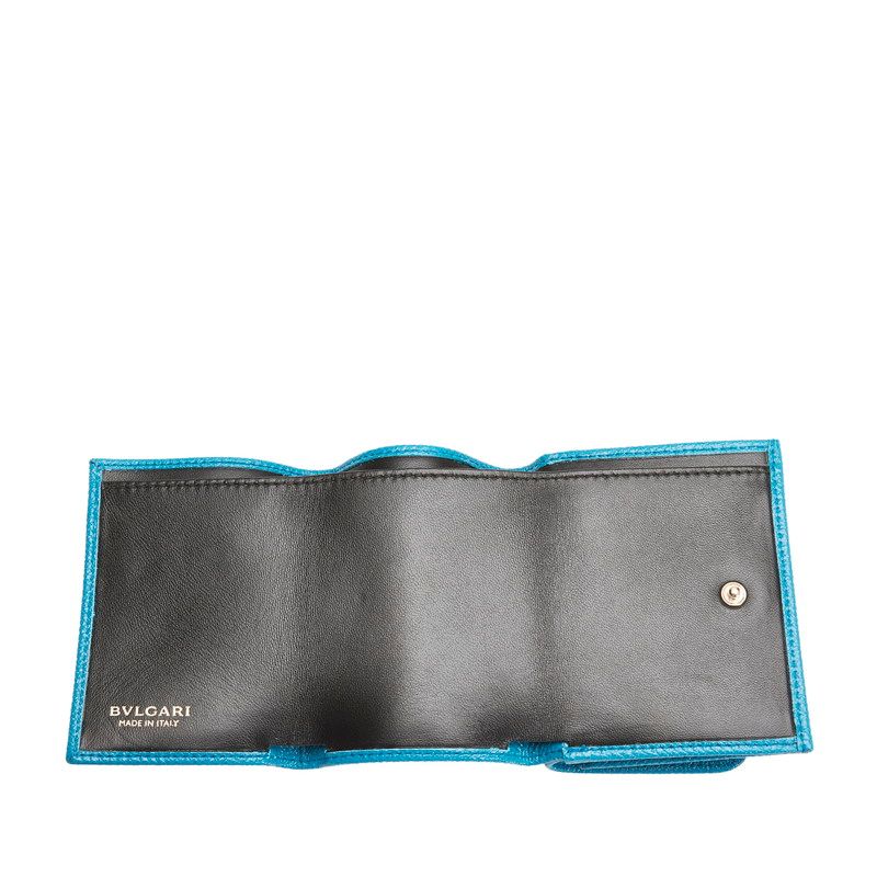 ブルガリ　財布　三つ折　BVLGARI 国内直営 **BVLGARI** ブルガリ・ブルガリ 三つ折り財布 (Bvlgari