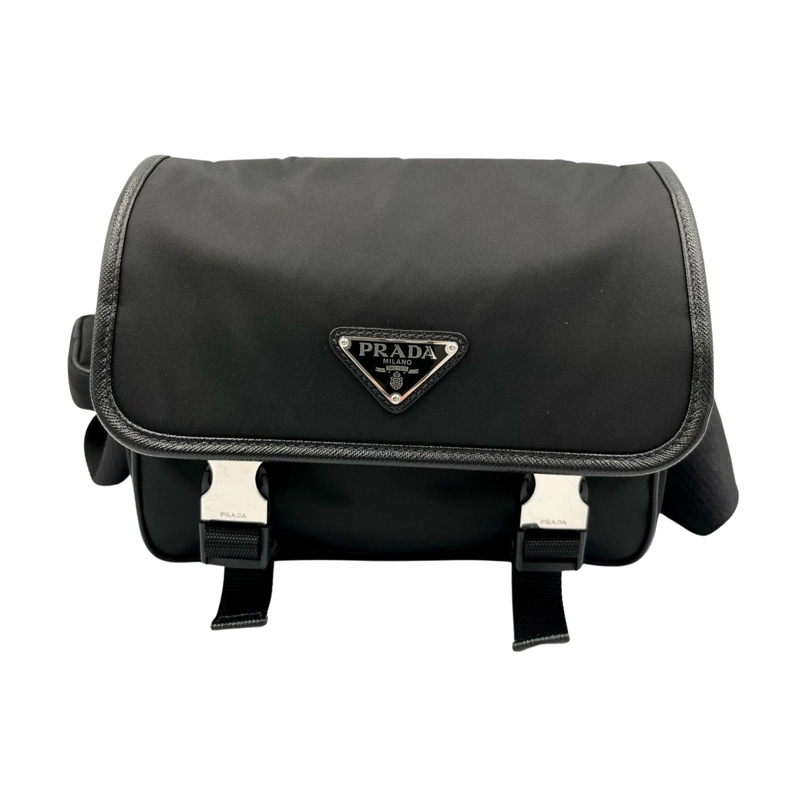 2VD034 プラダ 【美品】PRADA RE-NYLON ショルダーバッグ プラダ ショルダーバッグ Re-Nylon xサフィアーノ ナイロン 2VD034