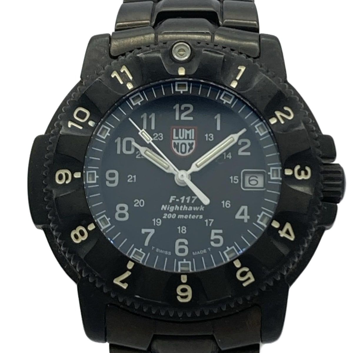 LUMINOX ルミノックス 腕時計 ナイトホーク メンズ SERIES 3400 黒