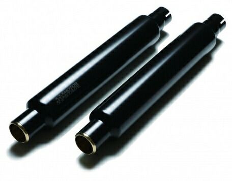 MOTOR STAGE スリップオンマフラー ブラス76シガー /クローム/1991〜16