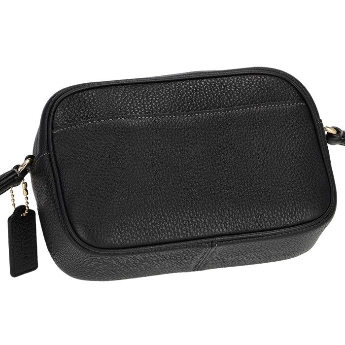 コーチ COACH ショルダーバッグ ミニ ジェイミー カメラバッグ CQ875 IMBLK 2025 AW ブラック リファインド ペブルレザー ゴールド金具