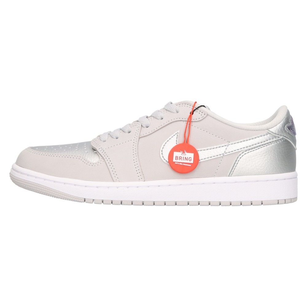 NIKE (Nike) AIR JORDAN 1 RETRO LOW OG METALIC SILVER HM0365-002 WITH BRIEFCASE AIR JORDAN ONE RETRO LOW TOP SNEAKER Briefcase US 9/27cm