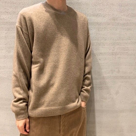 AURALEE オーラリー 日本製 BABY CASHMERE KNIT P/O ベビーカシミヤ
