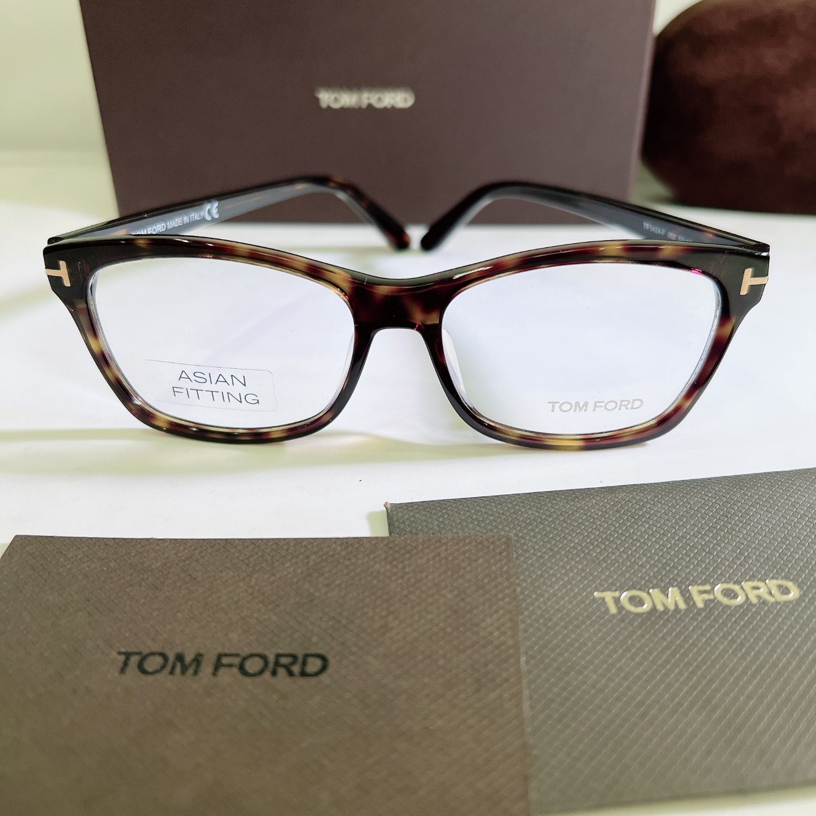 人気の福袋 【日本産】 新品、未使用 【TOM FORD】トムフォード アイウェア TF5424 アジアンフィット サングラス/メガネ -   