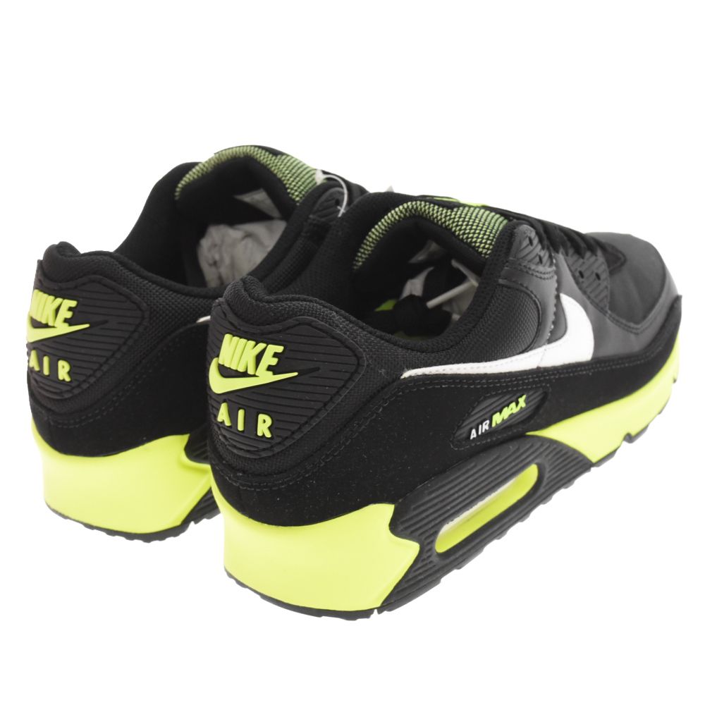 NIKE (ナイキ) AIR MAX 90 Hot Lime エアマックス ホットライム ローカットスニーカー ブラック/ライムグリーン US9.5/ 27.5cm DB3915-001 - メルカリ