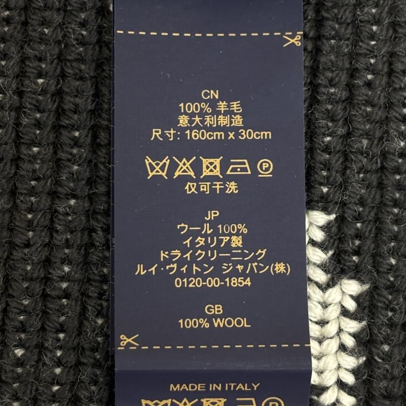 LOUIS VUITTON ルイヴィトン マフラー M78005 エシャルプ・リブ