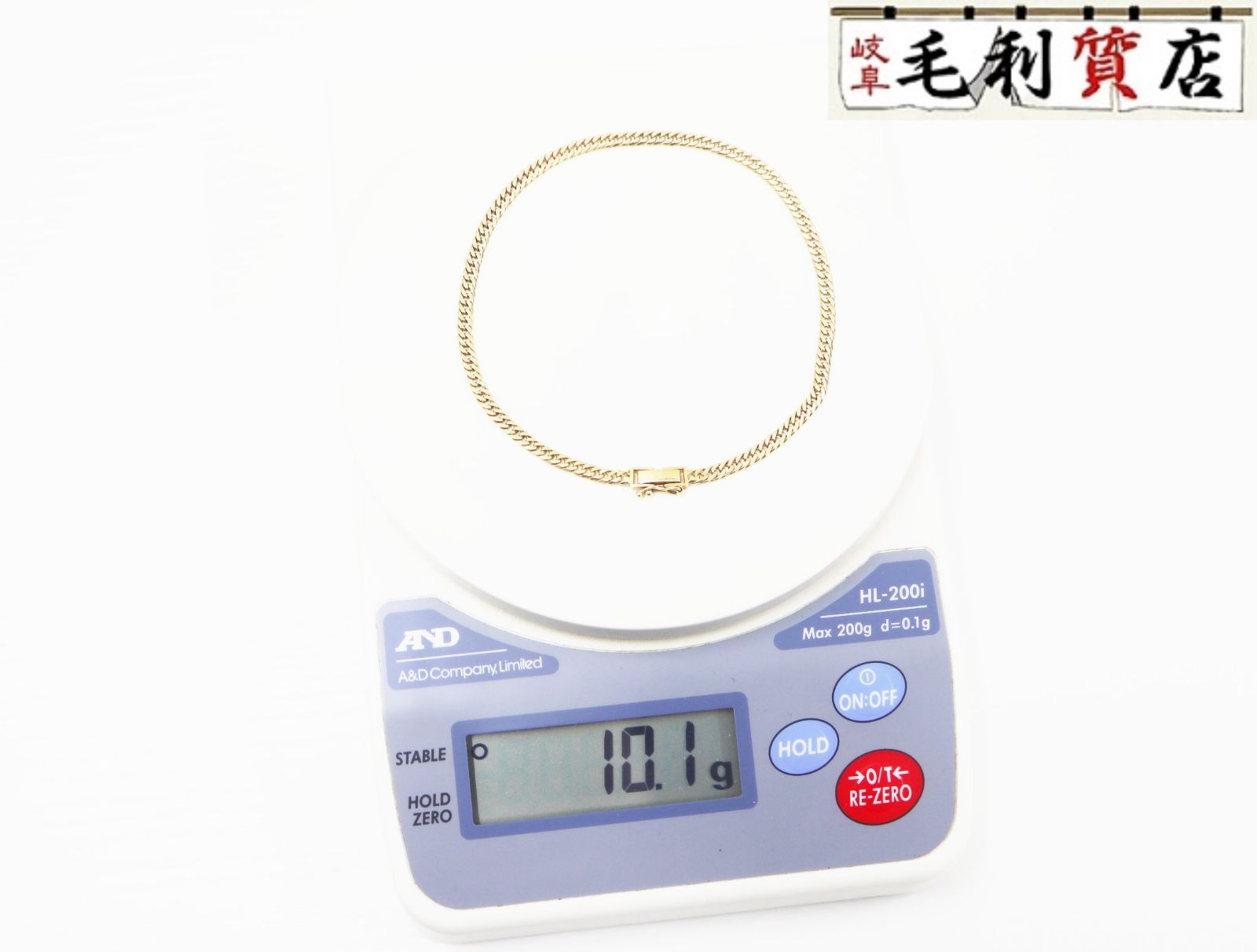 K18 キヘイ 喜平 アンクレット 6面ダブル 10.1ｇ 6メンダブル18金 イエローゴールド 750 YG ジュエリー