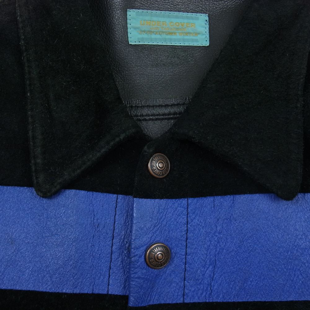 アンダーカバー名作 97AW LEAF期 スウェードジャケット UNDERCOVER アンダーカバー 97-98AW UC-7W-JK-06 LEAF期 ライン