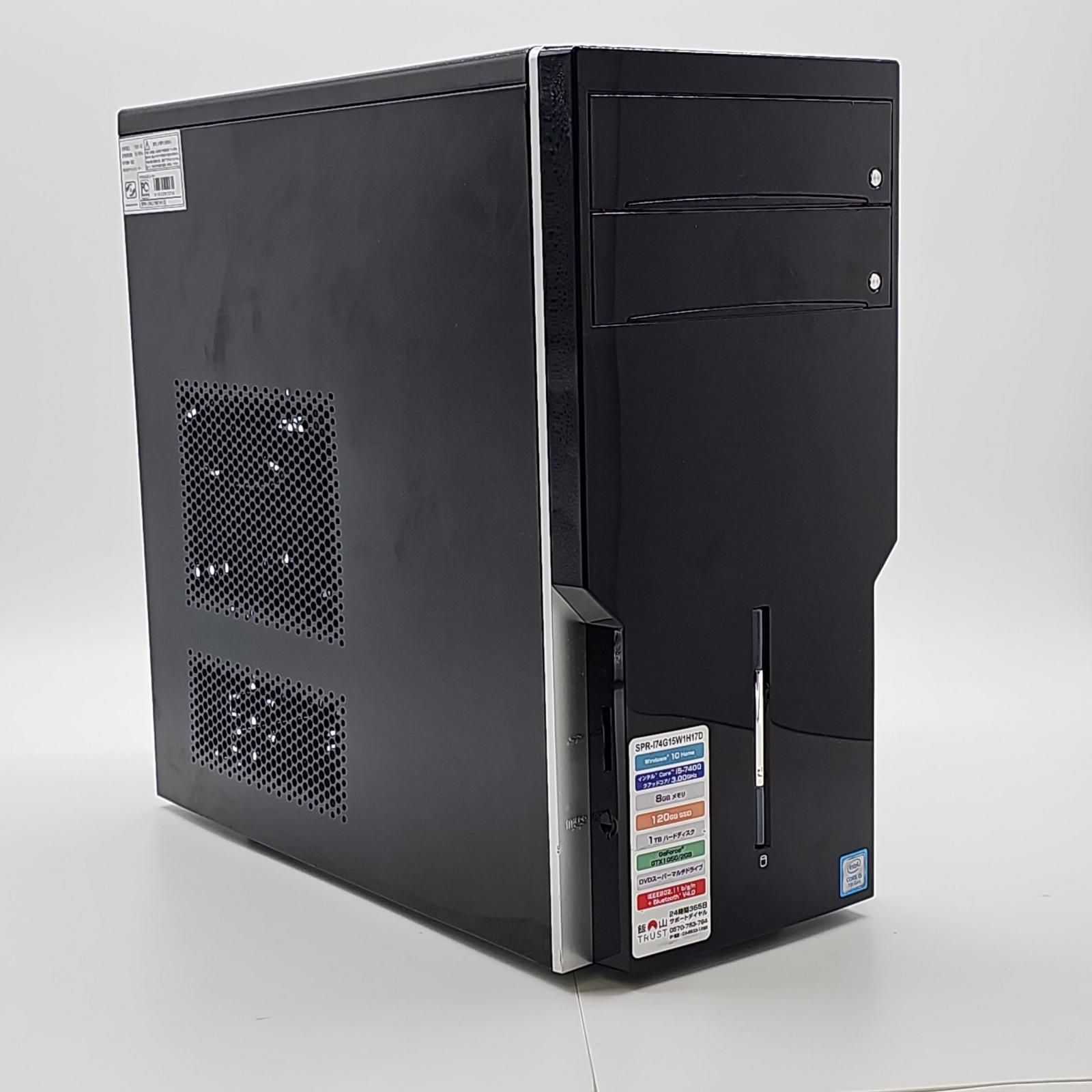 ピクニック様専用美品 SPR-I74G15W1H17D デスクトップパソコン 【公式