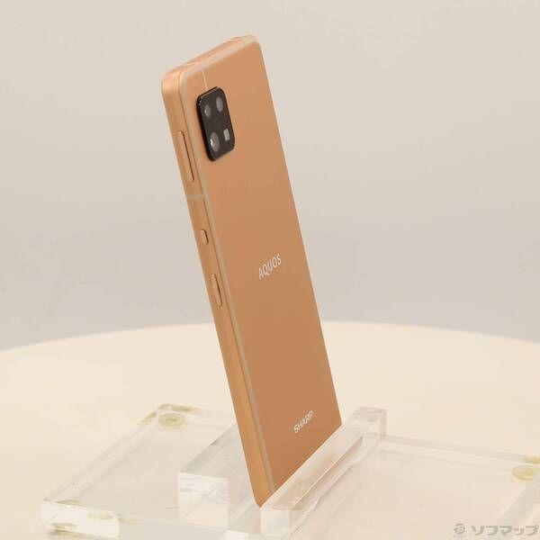 品〕 AQUOS sense6 64GB ライトカッパー SH-RM19 楽天 SIMフリー【276】