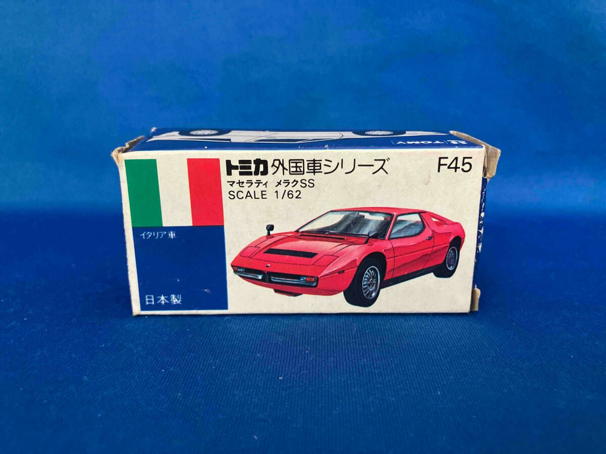 トミカ 輸出 F45-1-6 マセラティ メラクSS Pocket Cars 日本製 トミカ