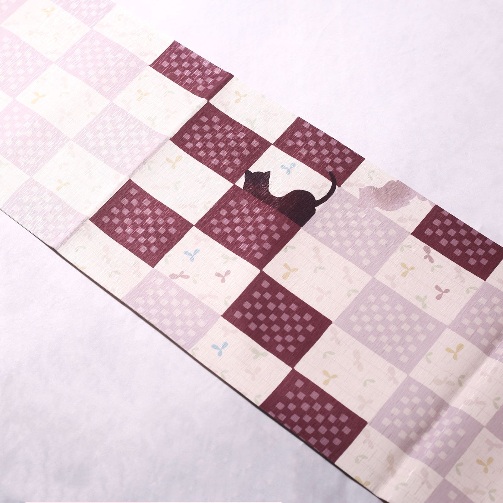 新品・未使用 WAKKA 正絹 京袋帯【恋の行方／ピンク】お仕立て上がり 