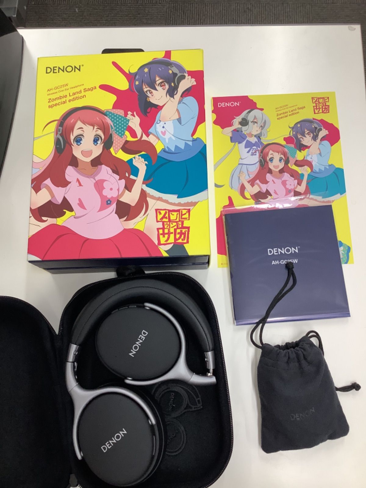 ゾンビランドサガ DENONヘッドホン＋グッズ