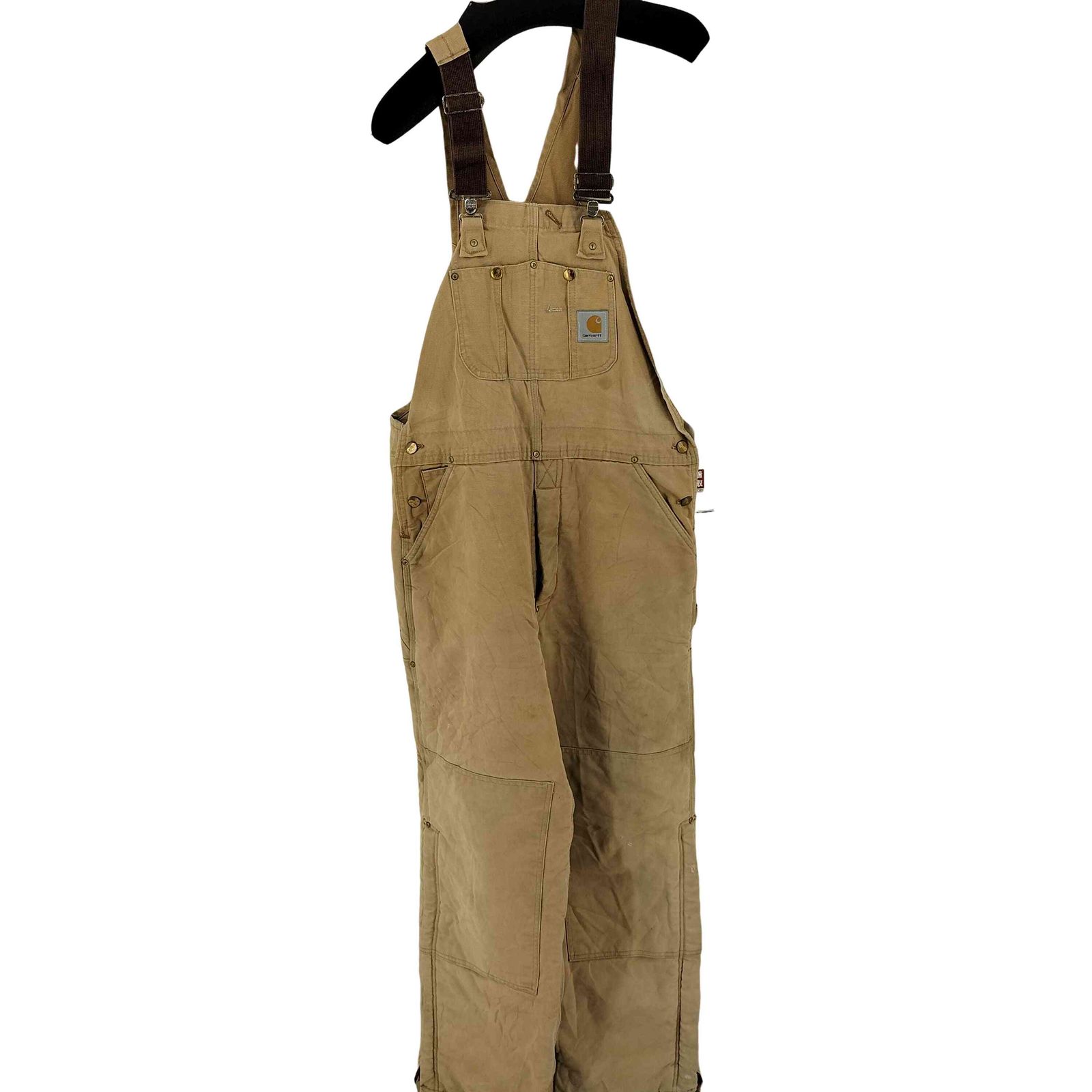 カーハート Carhartt 80s 裏地キルティング オーバーオール メンズ 34×32