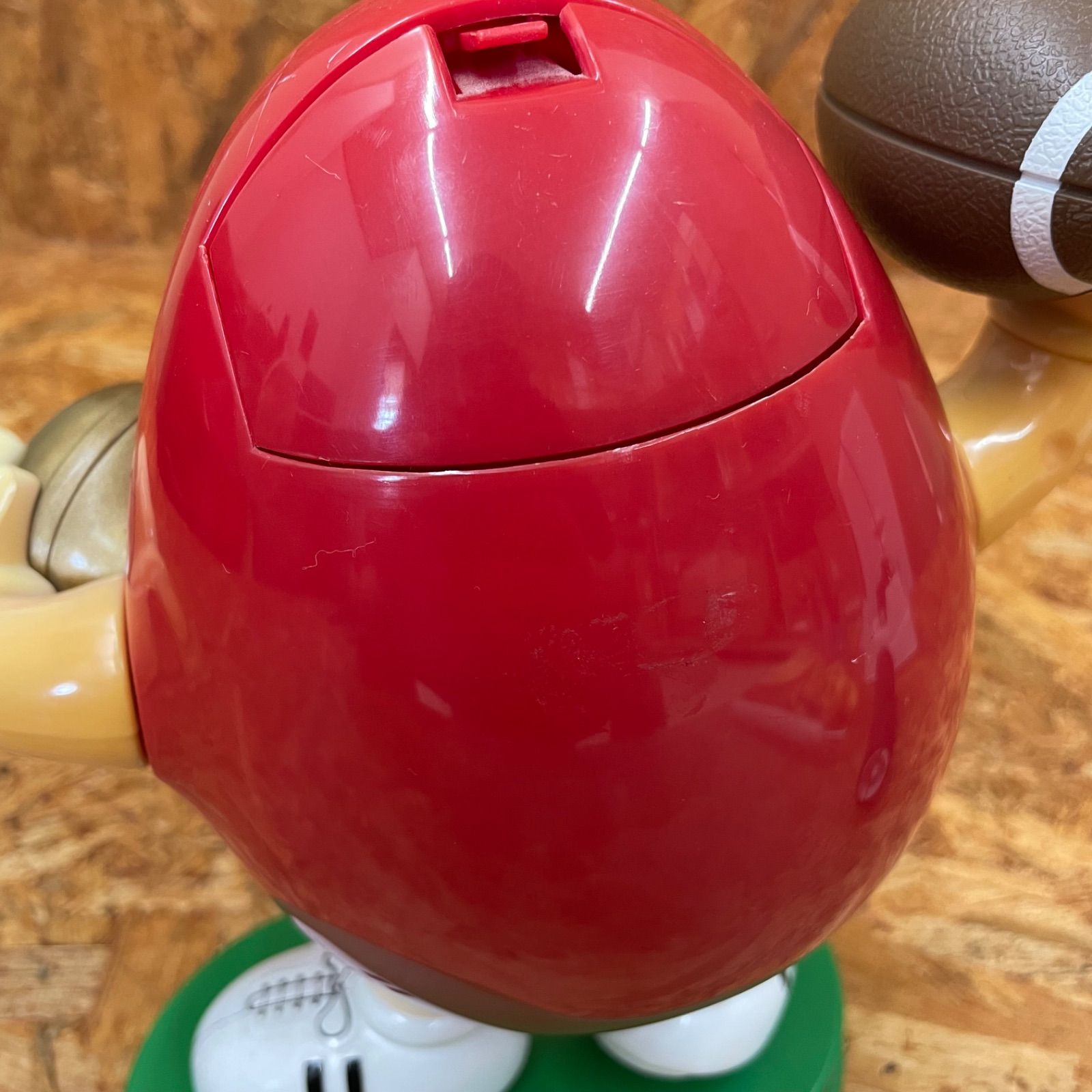 ビンテージ m&m's キャンディディスペンサー アメフト 7BYN99dSHUWAJvVsdkJKun.jpg@jpg