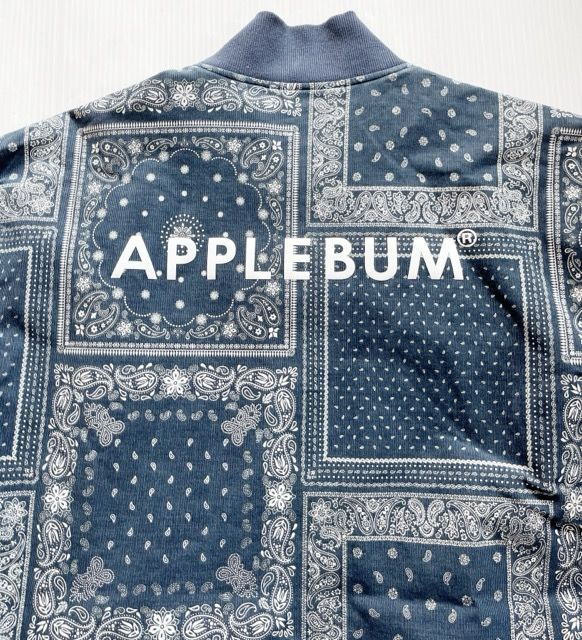 APPLEBUM（アップルバム）Corduroy Bandanna MA-1 Jacket【A31107-007】-