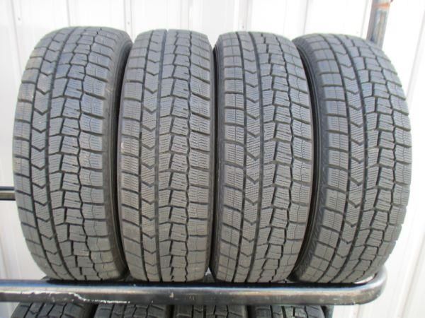 175/65R15 84Q ダンロップ WINTER MAXX WM02 スタッドレス 2022年製 4本 送料込 T36550208インボイス領収書発行可能