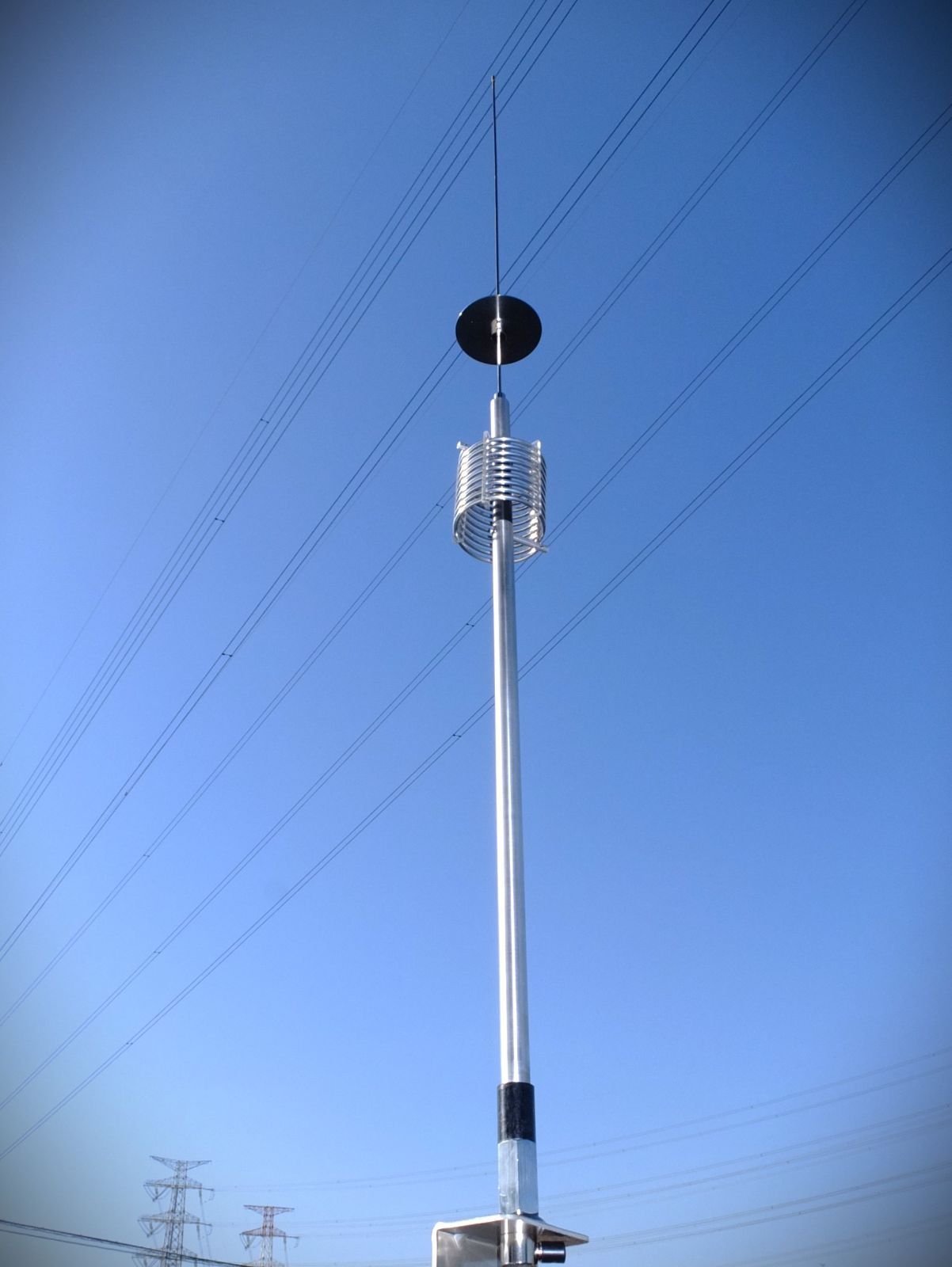 激安通販サイト MV-HF 1/4λ ☆デコトラUFOアンテナ27-28MHz コンパクト高性能！ 無線機