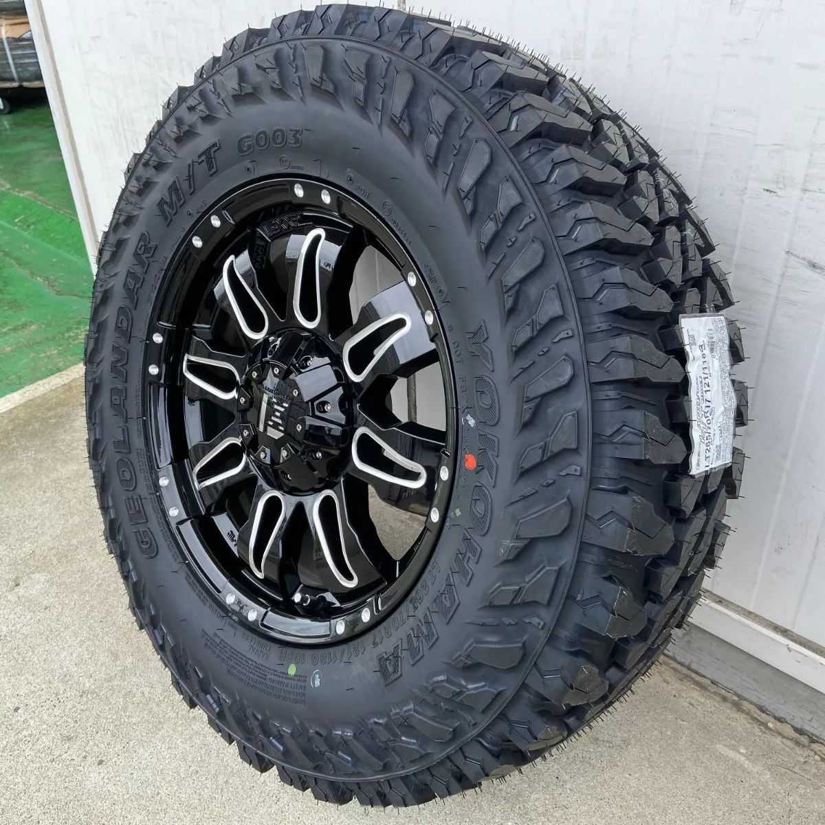 プラド ハイラックス サーフ FJ H3 LEXXEL Balano ヨコハマ ジオランダー MT G003 265/70R17 285/70R17  タイヤホイール17インチ | rm.fontanafinancialplanning.com