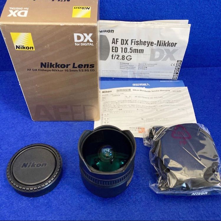 ニコン AF DX Fisheye Nikkor ED 10.5mm F2.8G - メルカリ