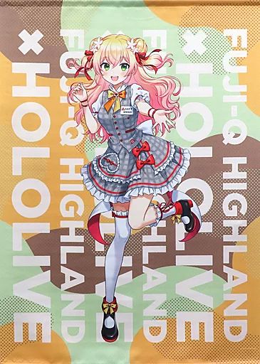 新品　【モーリーオンライン限定】ホロライブ　タペストリー　桃鈴ねね 新品 【モーリーオンライン限定】ホロライブ タペストリー 桃鈴ねね