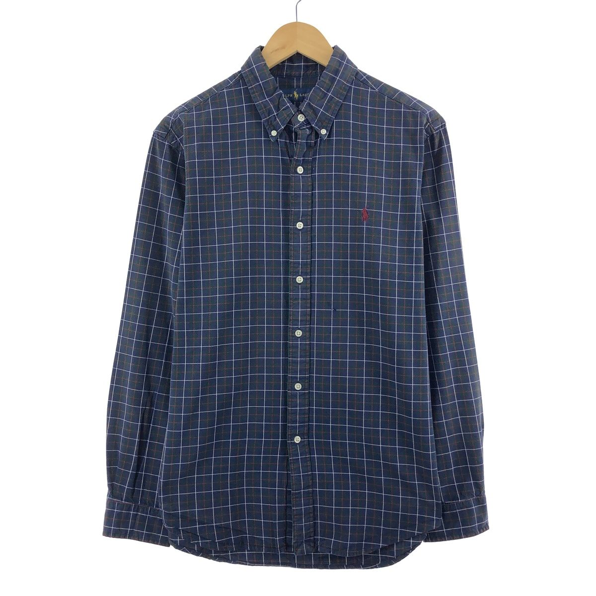 古着 ラルフローレン Ralph Lauren RALPH LAUREN 長袖 ボタンダウンチェックシャツ メンズL/eaa376877