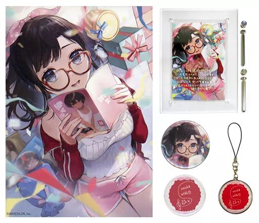 鈴鹿詩子 誕生日グッズフルセット 誕生日2023 グッズセット 鈴鹿詩子 誕生日グッズフルセット 「バーチャルYouTuber