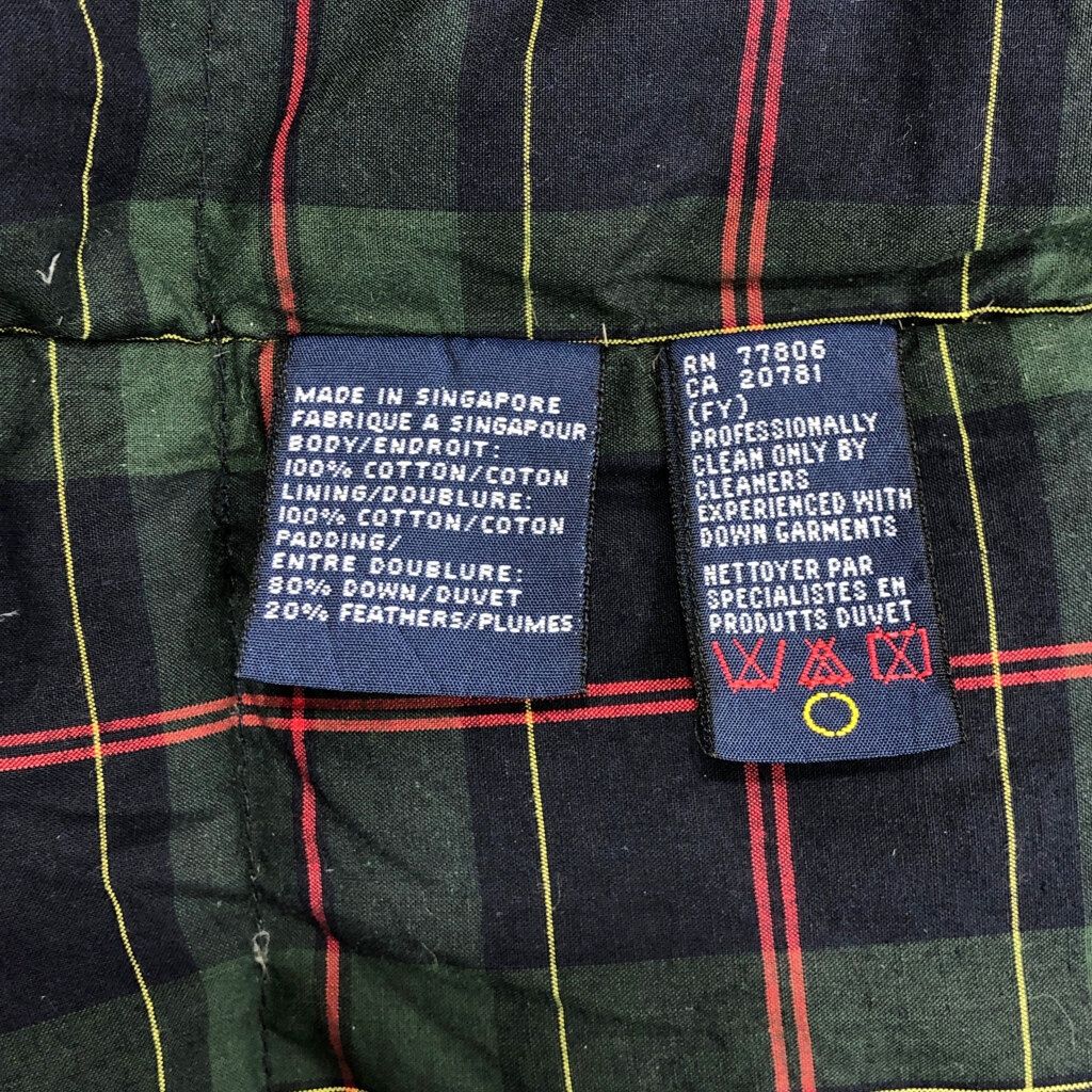 TOMMY HILFIGER トミーヒルフィガー ダウンジャケット チェック