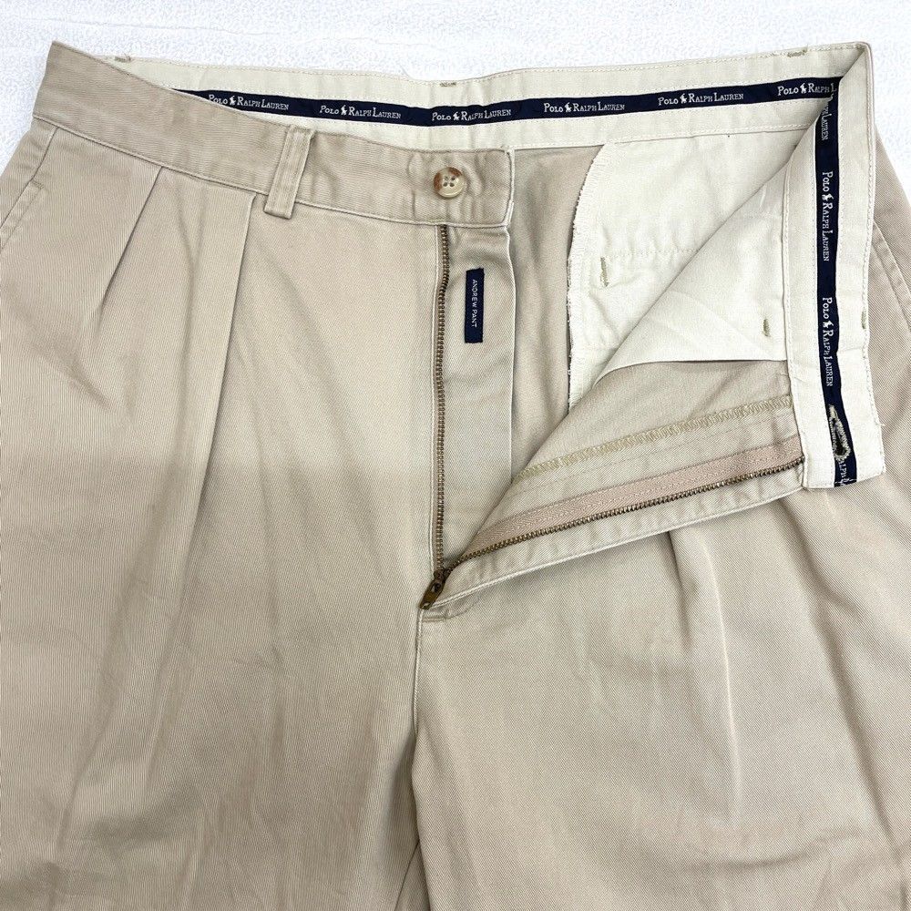 POLO by Ralph Lauren W32 ポロチノ ツータック ベージュ 341c6dc762fb4e903c5e90e9177482