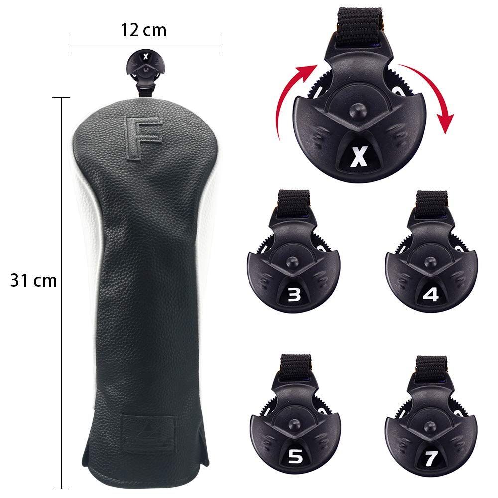 ゴルフウッドカバー クラブヘッドカバー